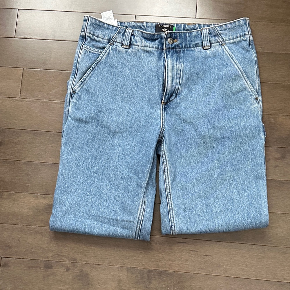 Dockers Men's Light Blue Relaxed Jeans Size 34